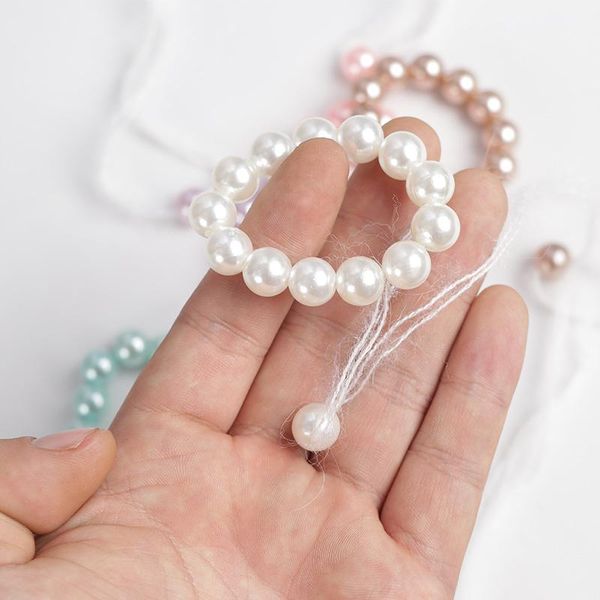 

европейские и американские детские головные уборы детская головка жемчуга браслет новорожденных милые фото аксессуары для волос фотографии р, Slivery;white