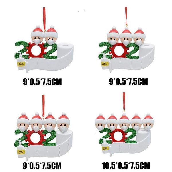 

snowman ornament mask tree dhl diy 2020 face hanging pendant pvc christmas decoration family 2/3/4/5wigc