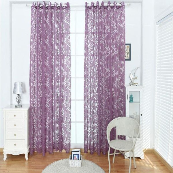 

home curtain window phoenix tail pattern bedroom living room balcony kitchen l decoration elegant sun-shading window