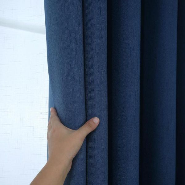 

curtain & drapes thicken blackout curtains nordic style bedroom fabric for living room window blinds luxury