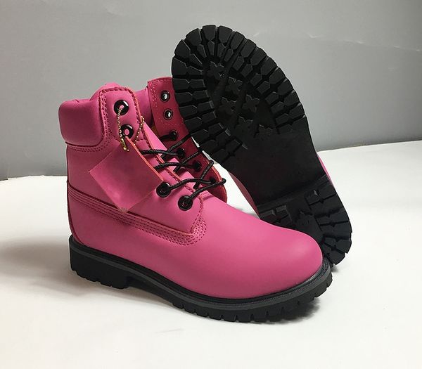 

2020 men women classic for lovers pink black outdoor shoes high leather comfortable trainer sneaker men size 36 -45