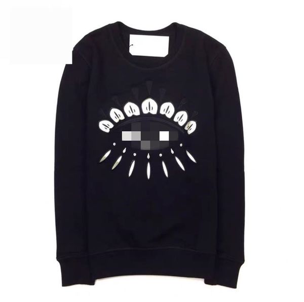 

design hoodie sweatshirts men head embroidered women autumn winter designer hoodies hip hop casual streetwear jogger clothing m-xxl, Black