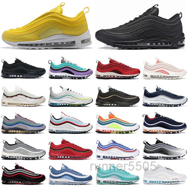 

air shoes og triple white casual shoes og metallic gold silver bullet pink mens trainer women sports sneakers sdf5