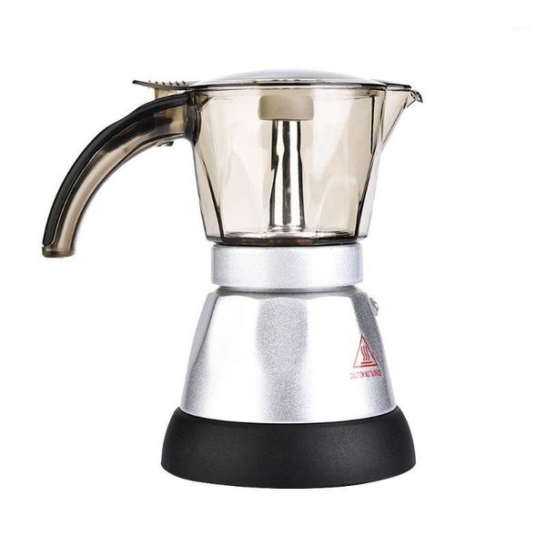 

480w 6 cups electric coffee maker pot espresso machine mocha removable coffee kitchen tool home office easy to clean1