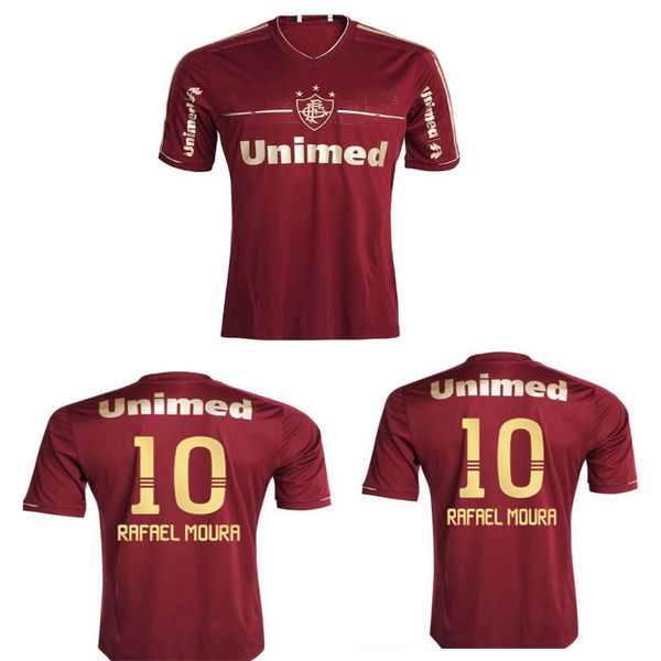 

горячие продажи 2011 2011 2011 2012 fluminense ретро футбол джерси 11 12 деко ланзини рафаэль собс тиаго невес фред ретро классический взрос, Black;yellow