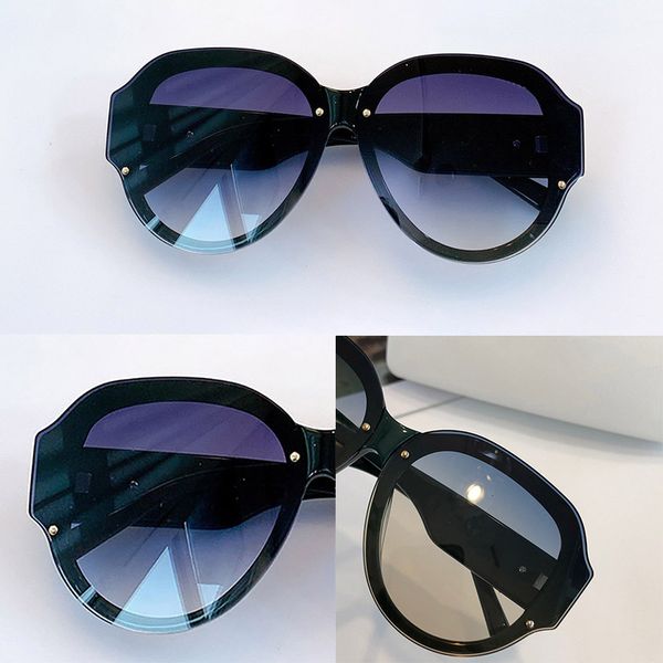 

4451b fashion sunglasses with uv protection for men women vintage oval invisible frame popular come with case classic sunglasses, White;black