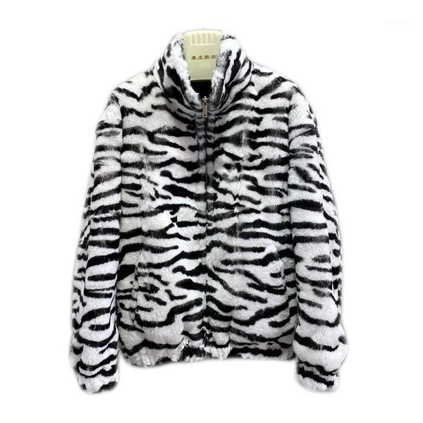 

2020 new rex fur coat women's short two-sided fur young fashion jacket women's stand collar (14b2)1, Black