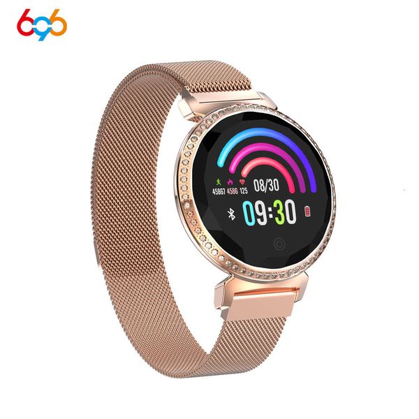 

696 mc11 luxury watch women's blood prsure fitns bluetooth smart fashion wristband
