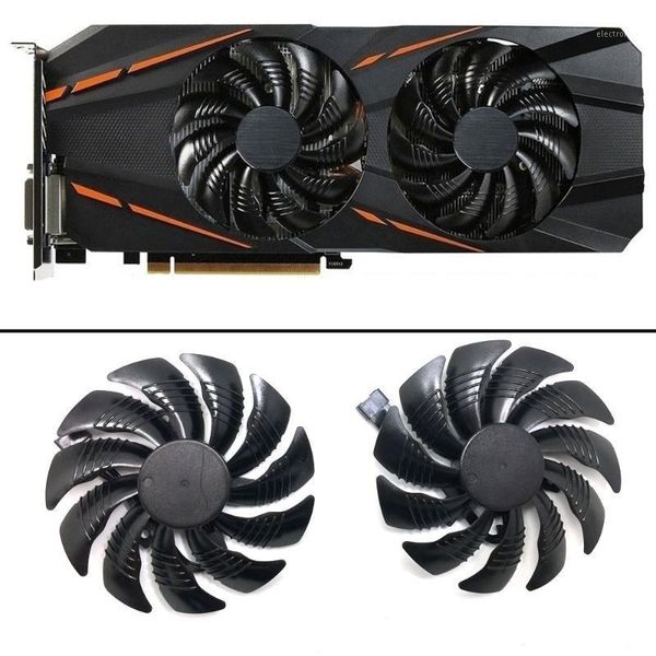 

88mm pld09210s12hh 4pin cooling fan for gigabyte gtx 1050 1060 1070 960 rx 470 480 570 580 graphics card cooler fan1