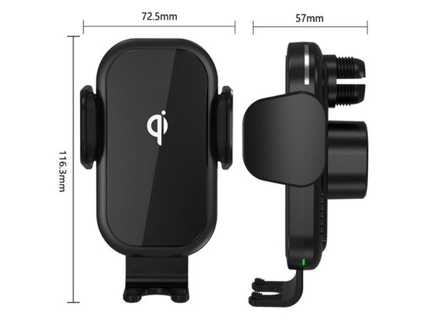 

wireless car charger,15w fast charging auto-clamping car mount,windshield dashr vent phone holder compatible with iphone 11 pro max,samsun