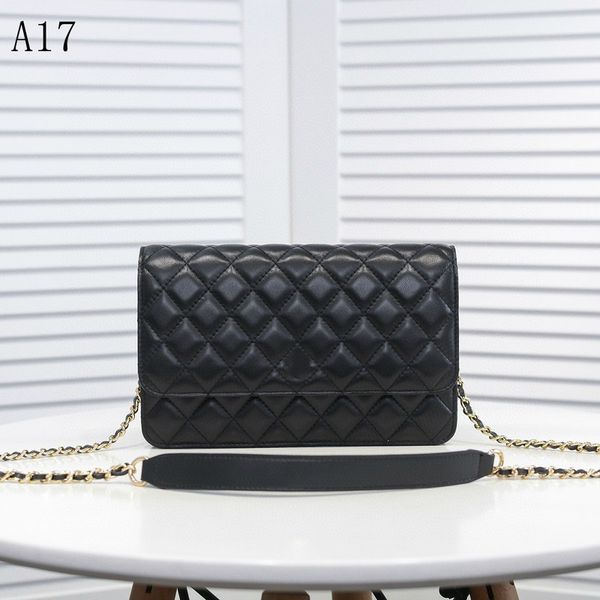 

classic handbags luxurys designers bags woc channel women bags 2020 fashion handbags919 chain shoulder bag lambskin & gold-metal black bag