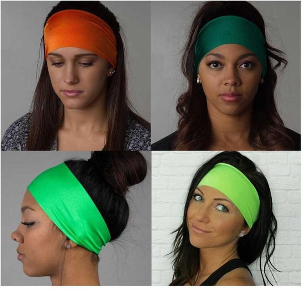 

sweatband for men women elastic sport hairbands head band yoga headbands headwear headwrap sports hair accessories saf qylkxx