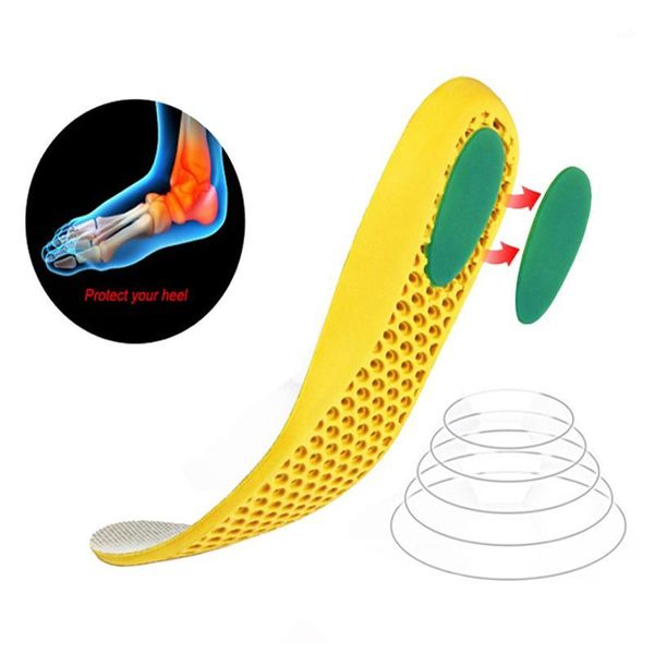 

mc0189 soft breathable running insole foot cushion air drying odor deodorant sport shoes pad heel cushioning athletic insert1, Black