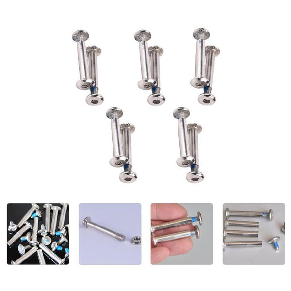 

accessories 16pcs inline skate screws skating wheel replacement bearings