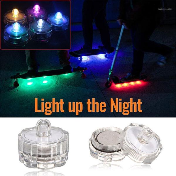 

original led skateboards lights underglow multi-colors flashing lamp scooter longboards accessories gift for skateboarders 12pcs1