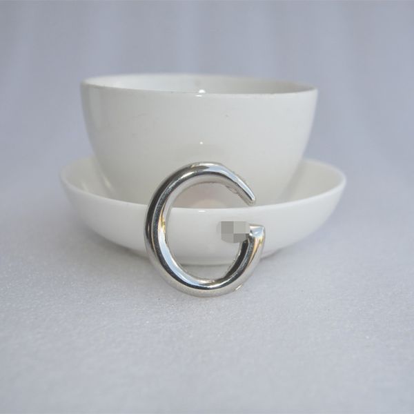 

sell women gold silver letters brooch fashion alloy brooches pins english alphabet lapel pins corsage statement designer jewelry gifts, Gray