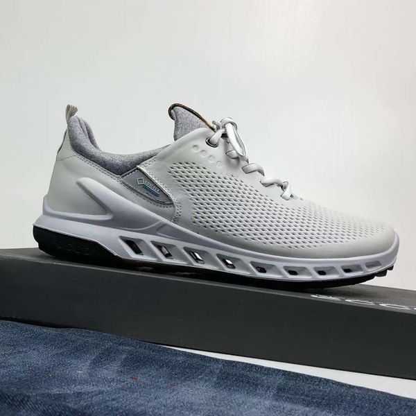 

athletic comfort man trainers breathing leather great shoes sneaker spikeless walk proof dwaterproof golf water, Black;brown