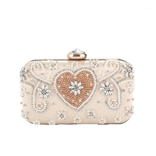 

dinner ladies fashion party bag, fashion banquet bag clutch bag pearl evening1