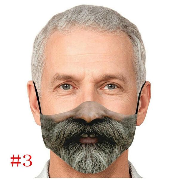 

factory 3d funny human face fashion printing expression dustproof cotton masks adjustable washable reusable mask dda344 p43ci