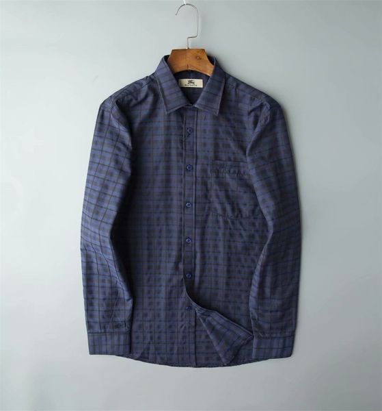 

2021 мужская формальная футболка дизайнер повседневная стройная длинная рукава деловая рубашка мужская в горошек print осень официальная хло, White;black