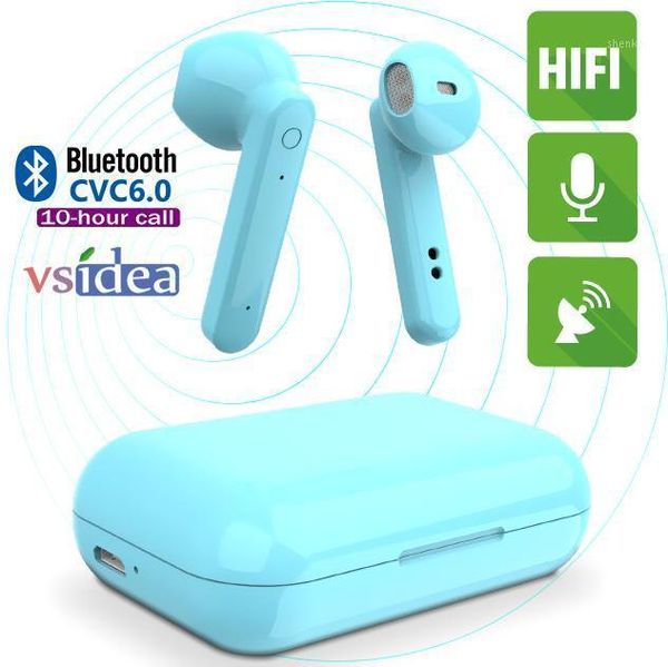 

w100 tws bluetooth earphone 5.0 wireless earbuds stereo headphones for all phones handsin ear sport headset1