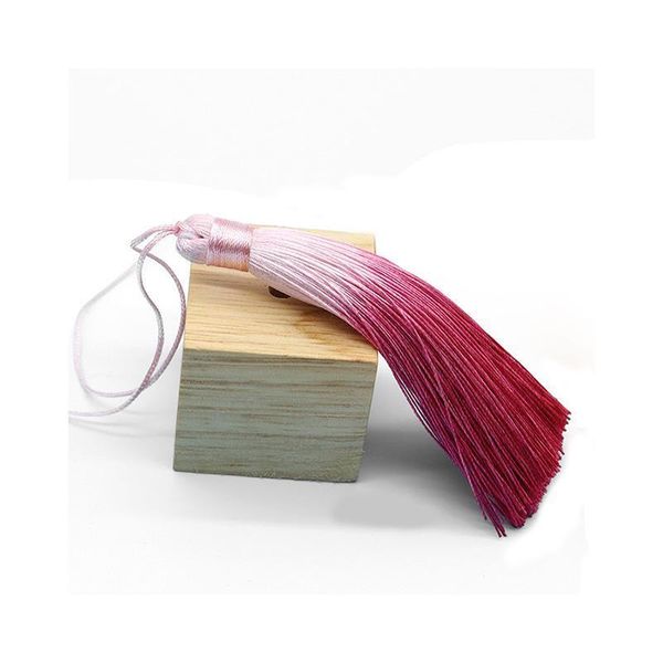 

5pcs 10cm gradual tassel cotton silk tassels for diy earrings jewelry making findings fashion tassels fringe charms pendants h qylnzc