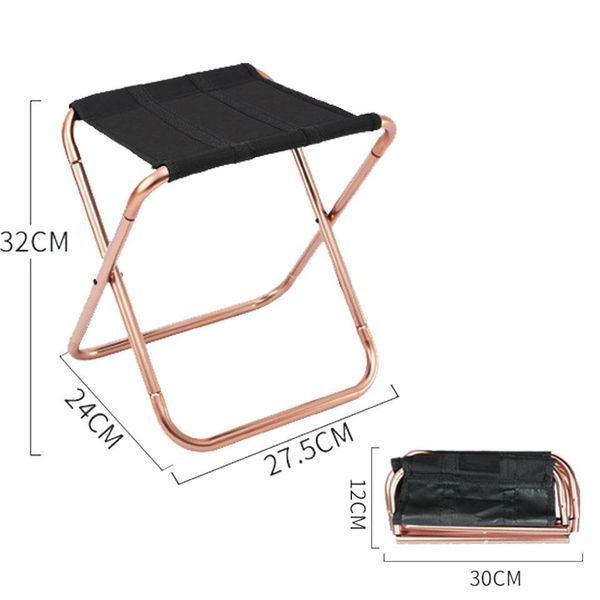 

легкий портативный складной стул сплава сплав открытый барбекю пикник кемпинг рыбалка табуретка unlalight складное сиденье домой маленький с