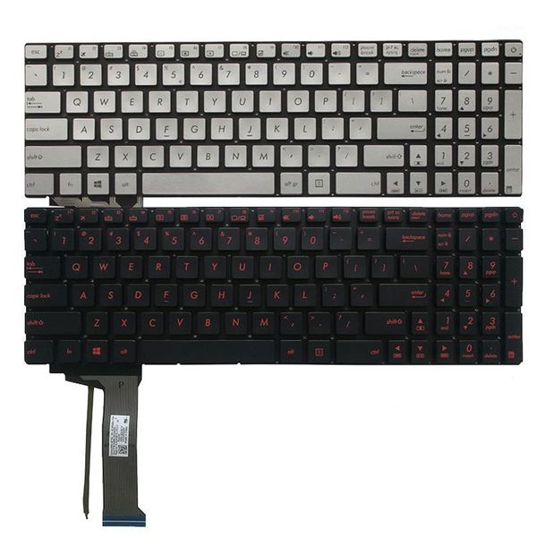 

us backlit lapkeyboard for asus gl752 gl752v gl752vl gl752vw gl752vwm zx70 zx70vw gl771 gl771j gl771jw gl771jm silver/red1