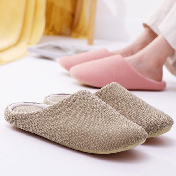 

slippers #25 2021 warm men's short plush flock home for men hard-wearing non-slip sewing soft male shoes1, Black