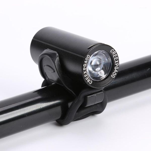 

bike lights aluminum alloy mini usb charging highlight 350lm xpg led bicycle headlight waterproof mtb front light light1