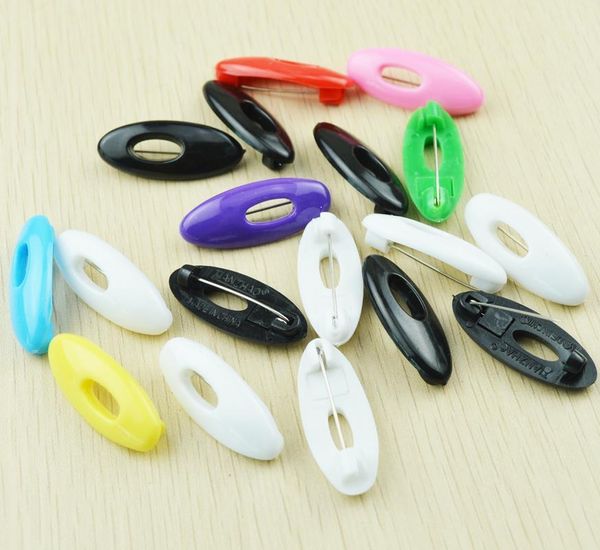 Spille, spille all'ingrosso- 6 pezzi multi colori musulmani hijab pins sciarpa islamica Spilla di sicurezza A505B1