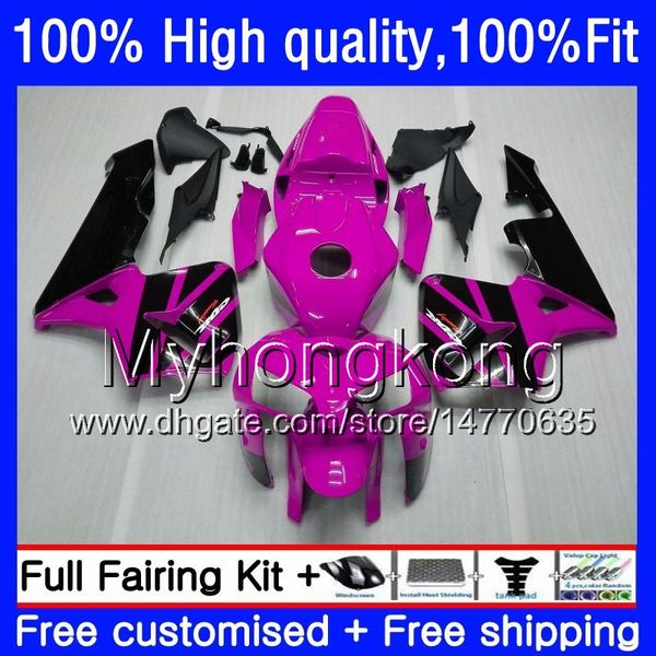 Einspritzung OEM für HONDA CBR600RR CBR 600 CC 600F5 600CC 05-06 48HM.314 CBR600 RR F5 05 06 CBR 600RR CBR600F5 2005 2006 Schwarze Rose Verkleidung