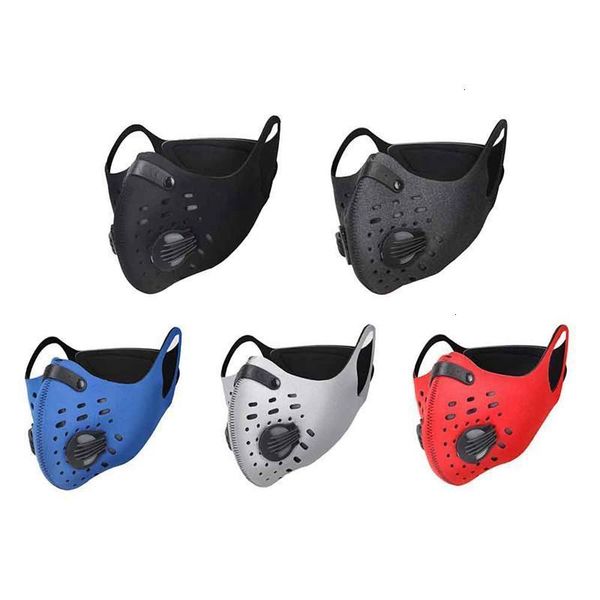 

training anti-pollution sport adjustable pm2.5 cycling face running activated carbon filter washable mask motorcycle