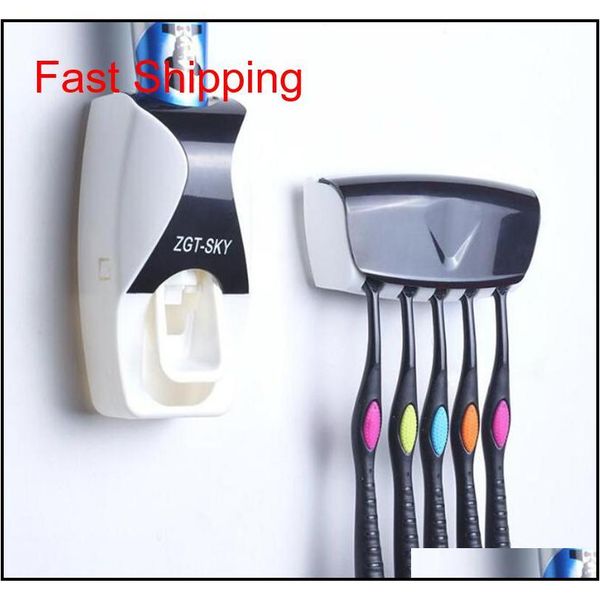 

2018 matic toothpaste dispenser toothbrush holders practical home toothbrush holder bathroom wall mount to qylwer homes2011