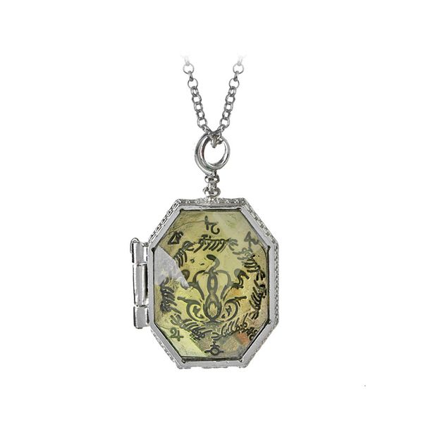 

magical jewelry gift snake locket chain necklace