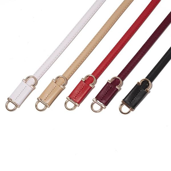 

la festin ream гладкий пояс женщины простые 110см аксессуары, Black;brown