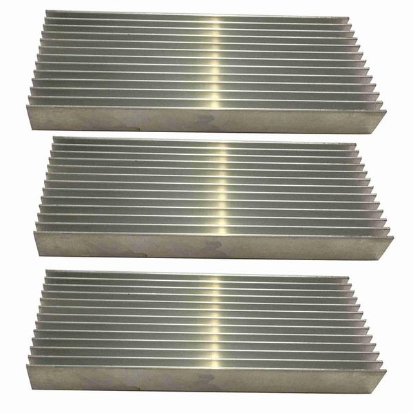 

3 pcs aluminium power heatsink heat sink 100x40x11mm