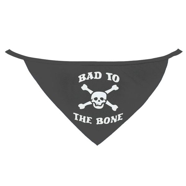 

bad to the bone skull pattern neck adjustable dog bandana pet scarf cute neckerchief for puppy dog cat pet bibs q wmtlyy