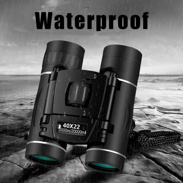 

dhl 40x22 hd powerful binoculars 2000m long range folding mini telescope bak4 fmc optics for day night hunting sports outdoor camping travel