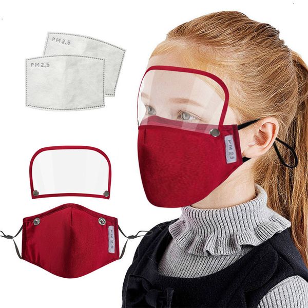 

face cartoon kids protective thin cute cotton cloth one-piece full screen eye mask with valve 5 niglh