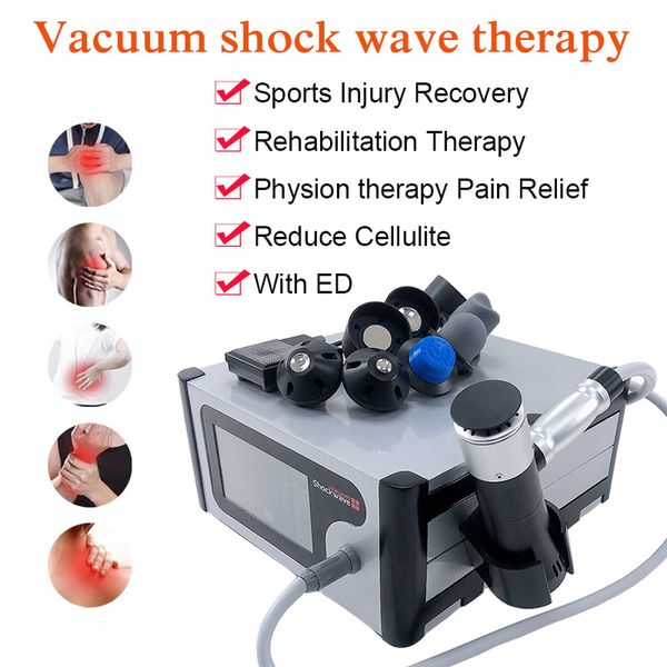 Вакуумная ударная волновая машина портативное обезболивающее средство для облегчения амортизатозловой волновой терапии.