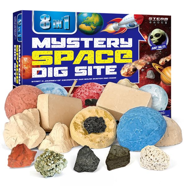 

blind boxes archaeological digging toys dinosaur fossils science exploration educational toys christmas children's toy gifts