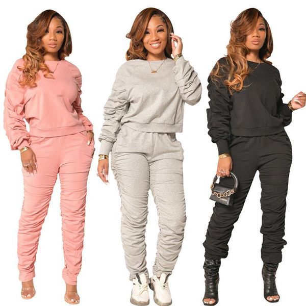 

sweat suits women matching sets winter clothes two piece outfits for african fashion thread clothing wholesale dropshipping, Gray