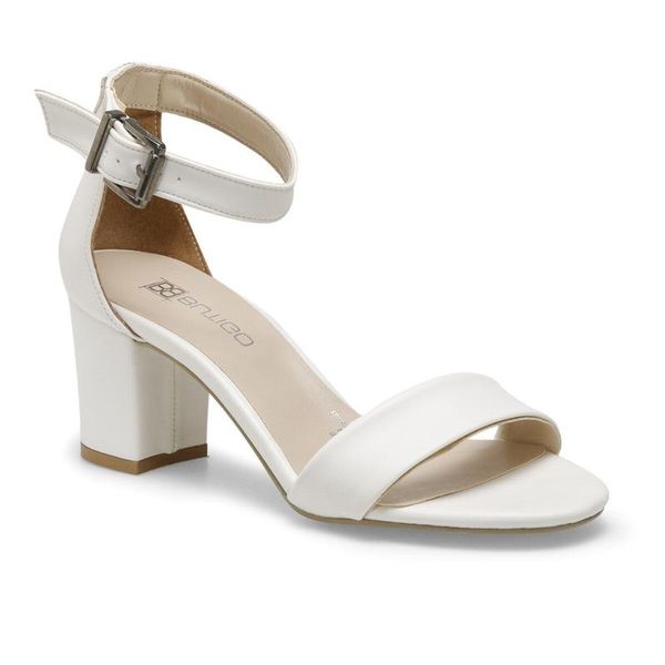 

flo s1100-19iy white women 's high-heeled shoes butigo, Black