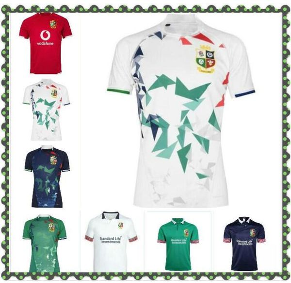 

new new 2020 2021 british and irish lions rugby shirt international league jersey home national team lions rugby jerseys, Black;yellow