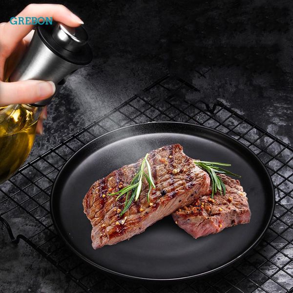 

бутылка нефтяных распылителей для соуса кухонная утварь набор варочный оливковый опрыскиватель для барбекю нефтяной бутылкой для бутылки сте