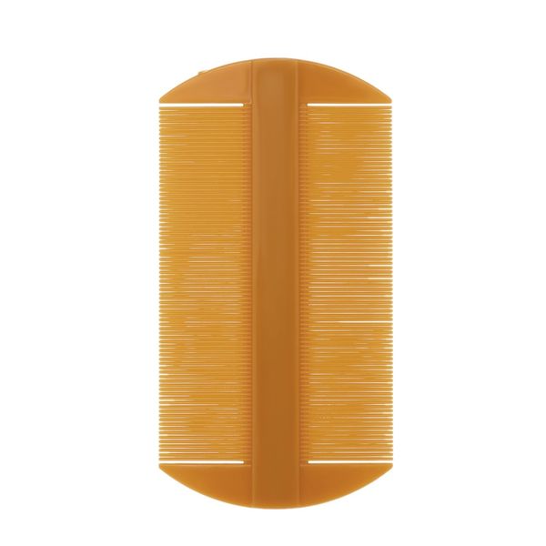 

double-edged fine-toothed comb plastic comb for head care pocket massage comb for kids pet beard / mustache w9885, Silver