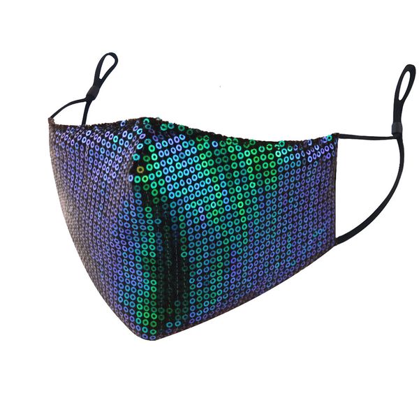 

breathable 11 colors summer sunscreen sequined face dustproof thin men and women personality fashion life washable mask