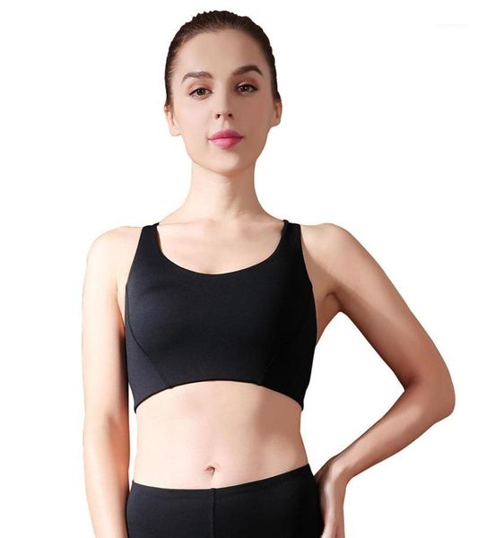 

gym clothing iyoga women's professional high-end sports yoga bras1, White;black