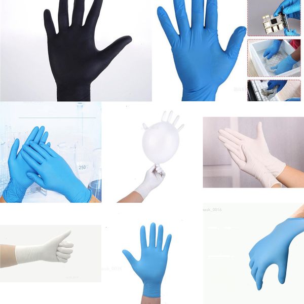 

powder grade 100pcs latex food disposable gloves, nitrile pc. dispenser pack 7wwj 2 9om twuz